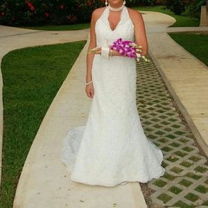 David's  Bridal wedding dress